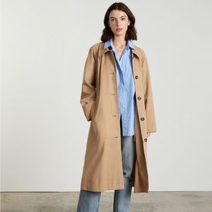 Everlane The Gathered Drape Trench